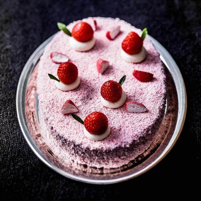 cake fraise et fraise tagada