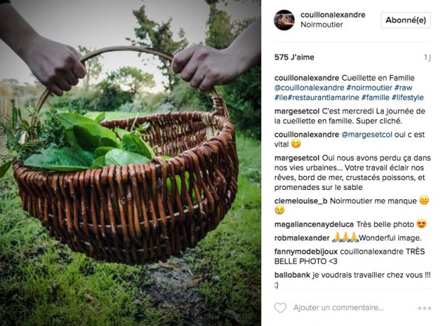 comptes Instagram chefs