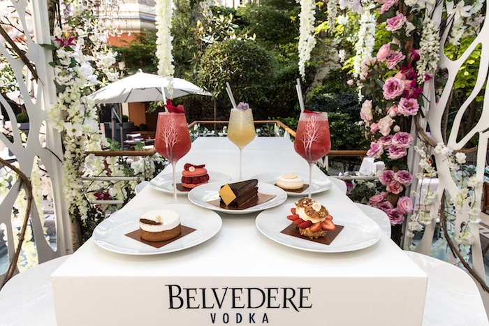 Le jardin suspendu Belvedere au Royal Monceau