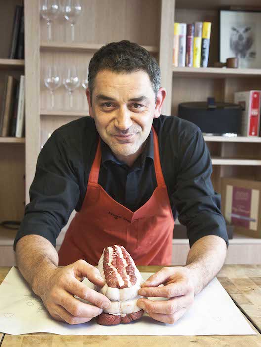Hugo Desnoyer et son potager