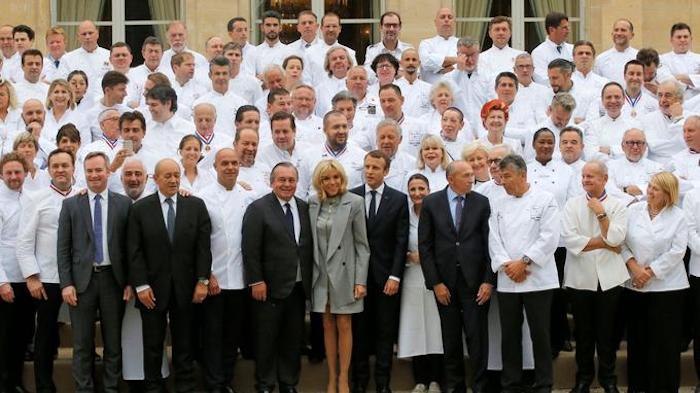 180 chefs étoilés réunis à l'Elysée