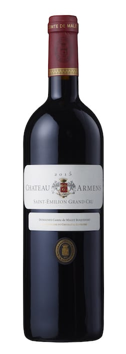 bouteille de Château Armens 2015