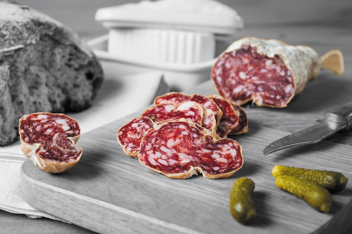 Le saucisson français Les Toques Blanches du Monde