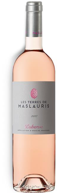 bouteille Les Terres de MasLauris rosé 2017 AOP Luberon