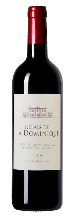 Bouteille de Relais La Dominique 2014