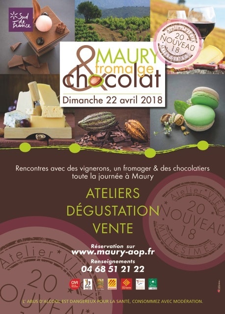 Maury, fromage et chocolat