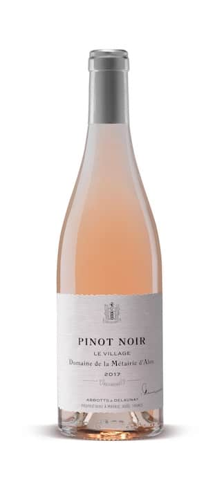 bouteille de Pinot Noir Rosé Le Village 2017