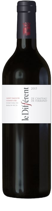 Le Différent 2015 second vin du Château de Ferrand