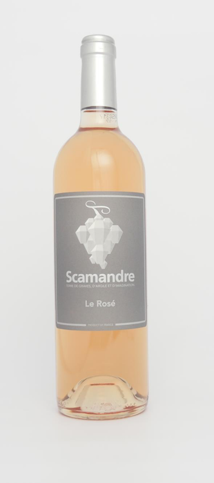 bouteille de Scamandre Le Rosé 2017