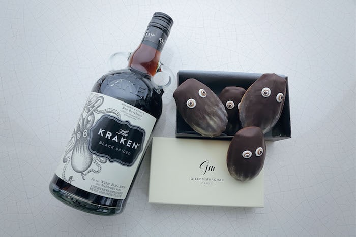 madeleine et rhum Kraken