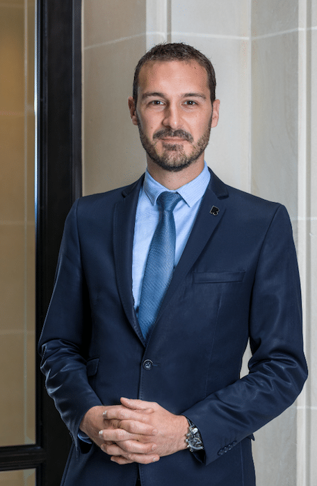Cyril Mouty Directeur de la Restauration du Burgundy Paris