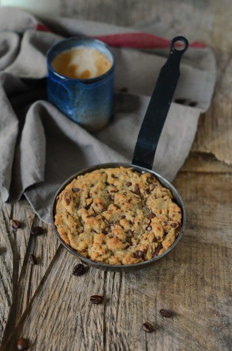 recette de cookie à la poêle