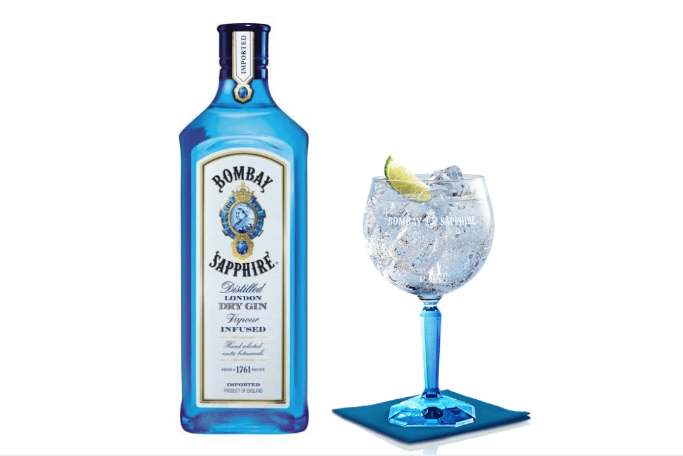 Bombay Sapphire et Tonic