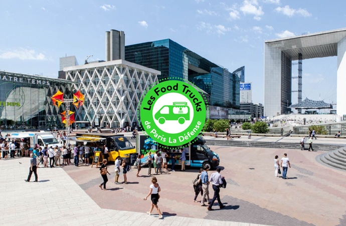 Food trucks La Défense