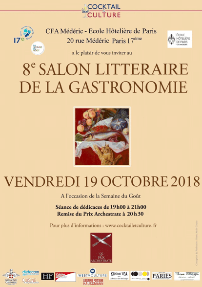 Salon Littéraire de la Gastronomie 2018