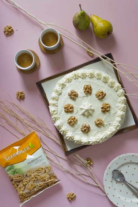 Recette de gâteau aux noix