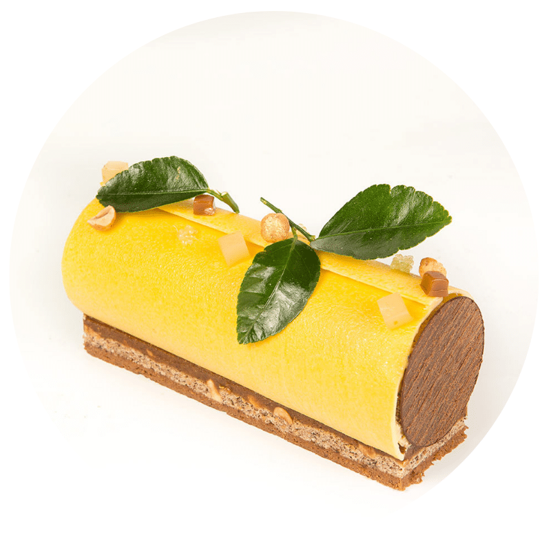 buche_karamel_paris Bûche Karamel Paris