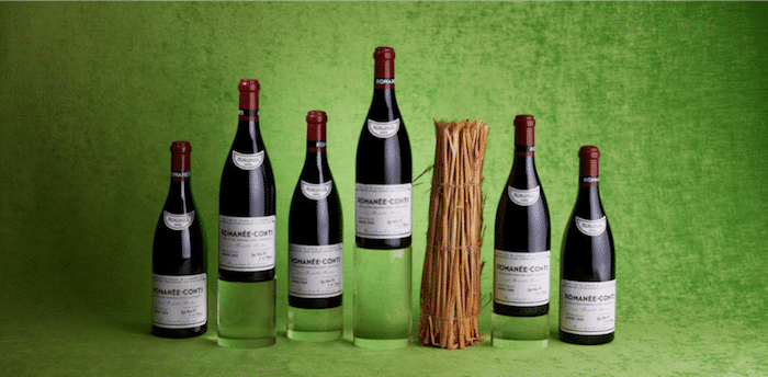 vente inédite Romanée Conti