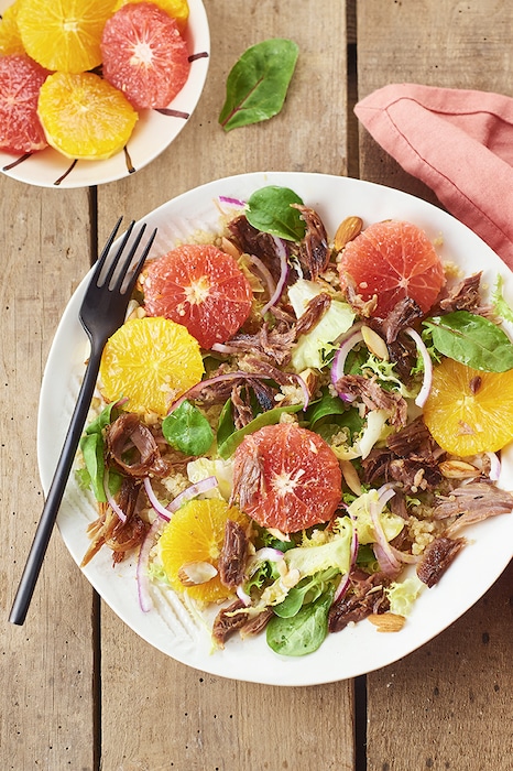 recette_de_salade_de_confit_de_canard recette de Salade de confit de canard