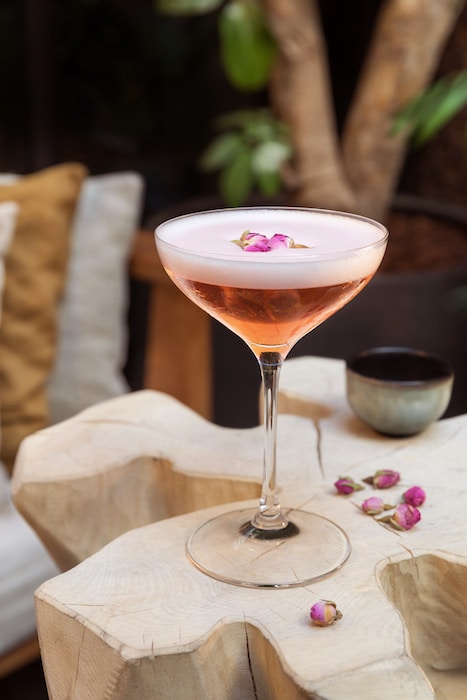 Ode Rosé le cocktail Figuière