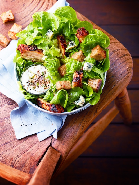 recette_de_salade_facon_cesar_au_poulet recette de Salade façon César au poulet