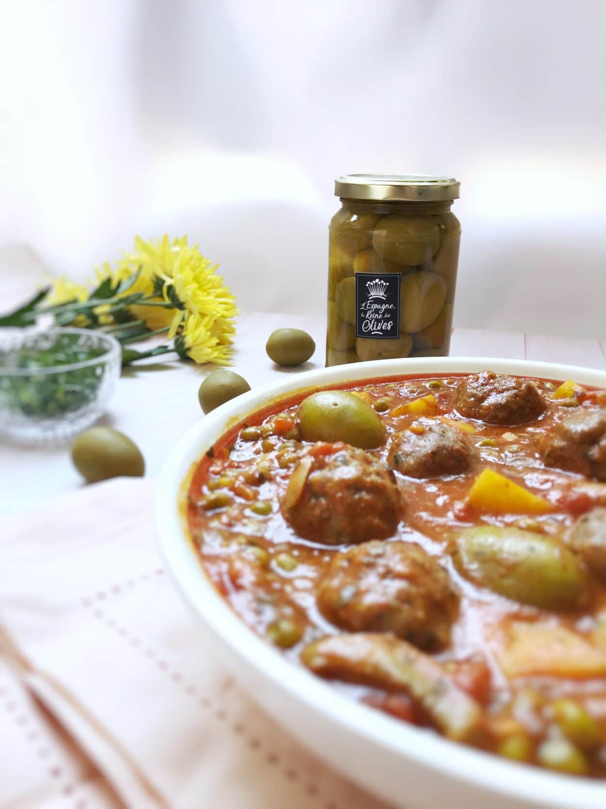 recette_de_boulettes_de_boeuf_aux_poivrons_et_olives recette de Boulettes de boeuf aux poivrons et olives