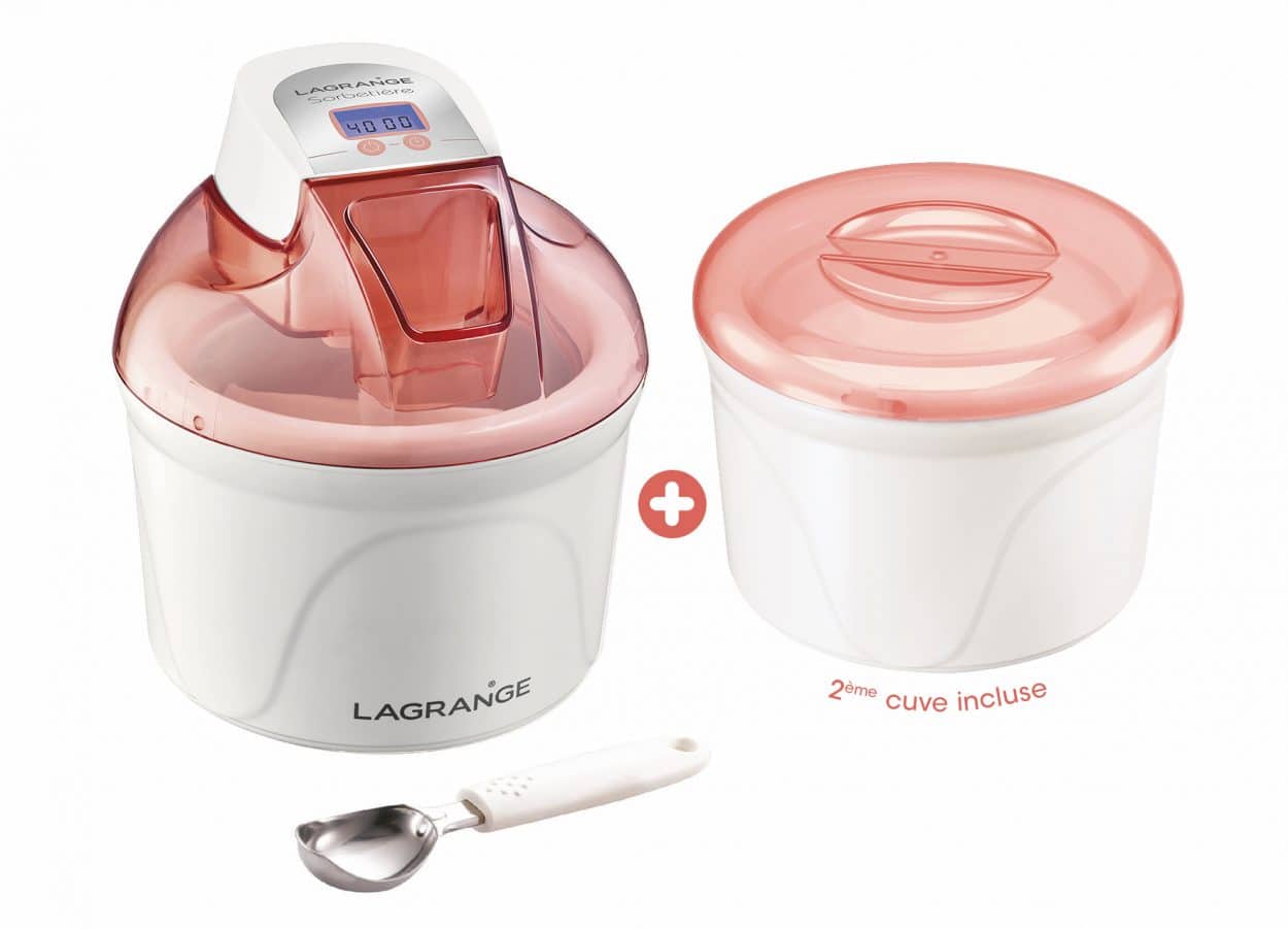 Sorbetière double cuve Lagrange