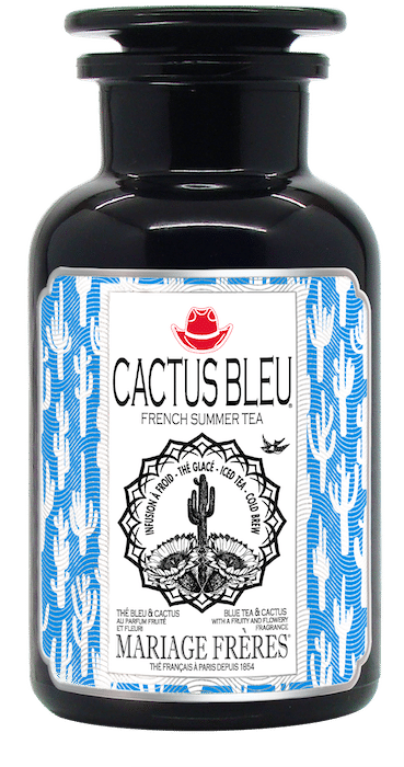 Cactus Bleu de Mariage Frères boissons fraîches anti canicule