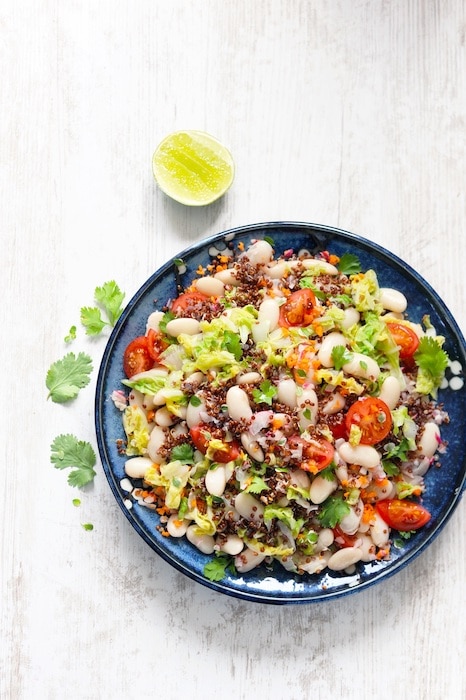 recette_de_salade_de_haricots_tarbais_et_quinoa recette de Salade de Haricots Tarbais et quinoa