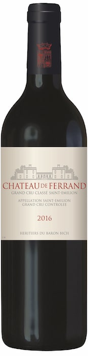 millésime 2016 de Château de Ferrand