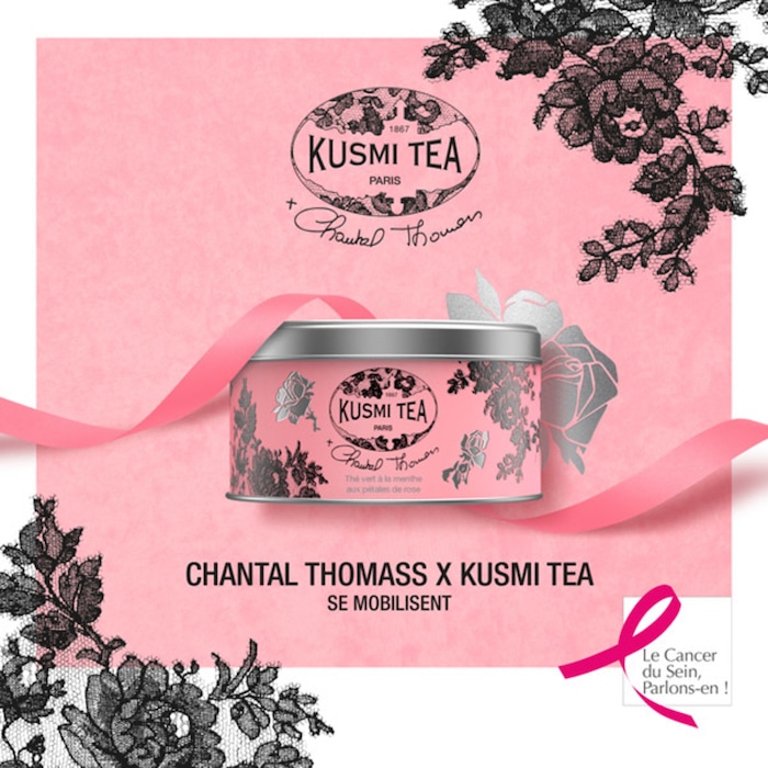 Chantal Thomass x Kusmi Tea Octobre rose