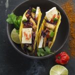 recette de Tacos au poulet et Mini Caprice