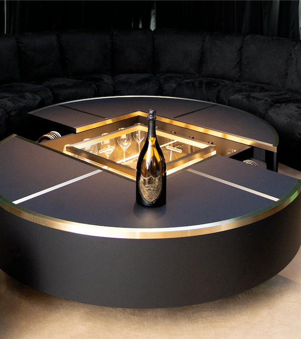 Table bar Lenny Kravitz Dom Perignon