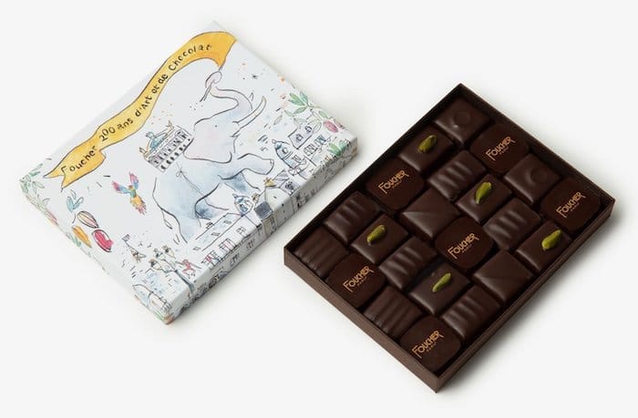 coffret Paris Exotique Chocolat Foucher