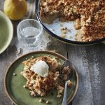 recette de Crumble de poires à la crème de marron