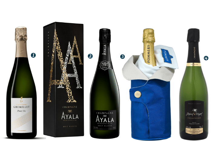 sélection 2019 de champagnes