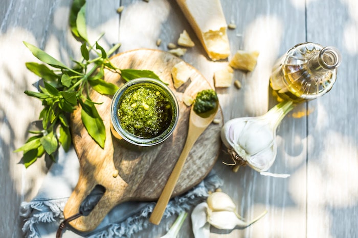 Pesto à l'huile d'olive