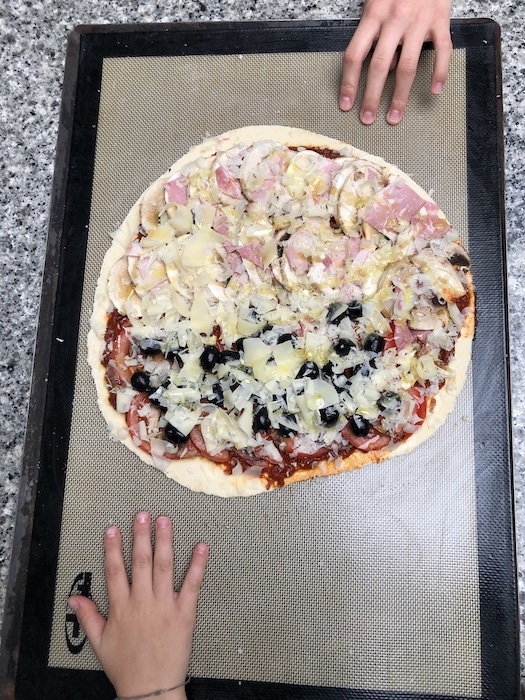 la recette de La pizza maison de Pierre Augé
