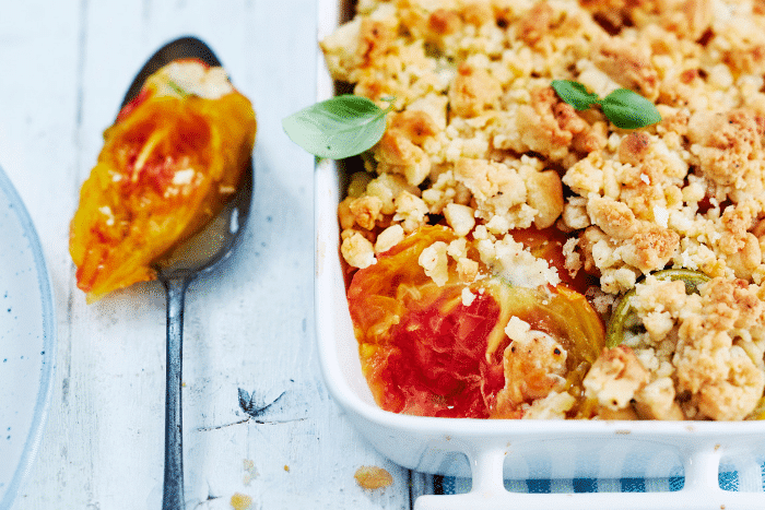 crumble de tomates