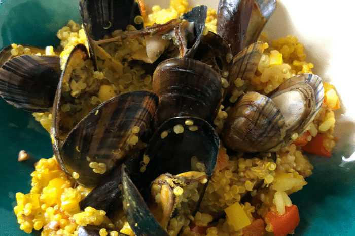 Moules au curry coco