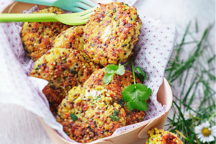 Galettes de quinoa