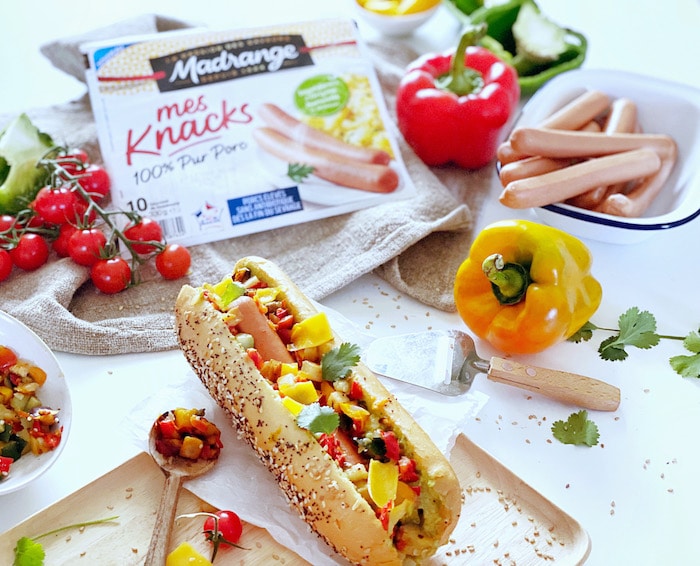 recette_de_hot_dog_facon_salsa recette de Hot Dog façon Salsa