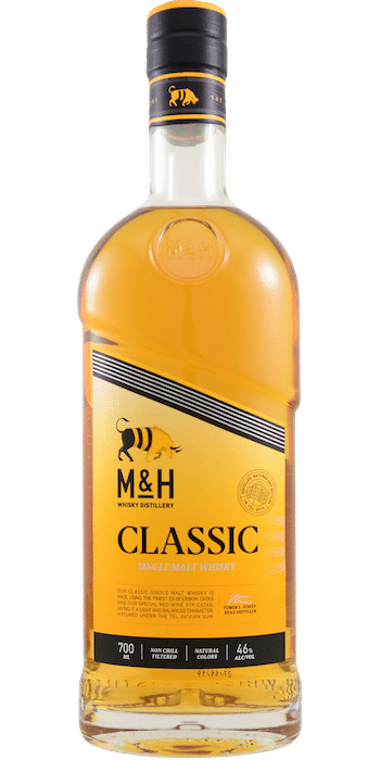 Milk & Honey Classic whisky israélien