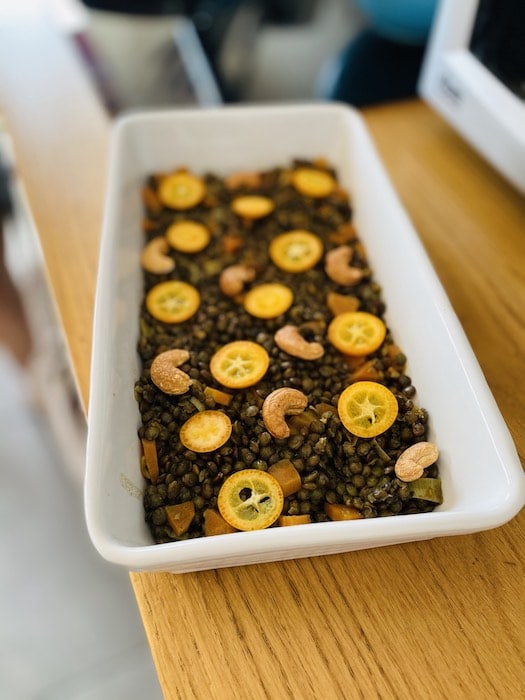 recette_de_lentilles_vertes_aux_noix_de_cajou recette de Lentilles aux noix de cajou