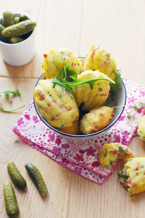 recette_de_madeleines_aux_lardons_et_aux_cornichons recette de Madeleines aux lardons et aux cornichons