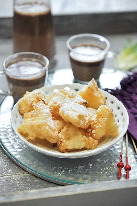 Tempura d&amp;#39;ananas et soupe chocolat - Kiss My Chef