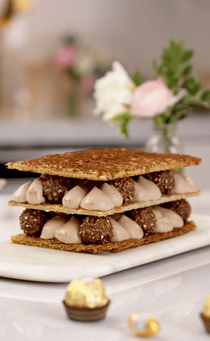 recette_de_mille_feuille_ferrero_rocher recette de mille-feuille Ferrero Rocher