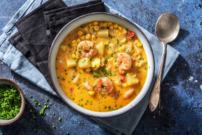 recette_de_soupe_onctueuse_aux_crevettes recette de Soupe onctueuse aux crevettes