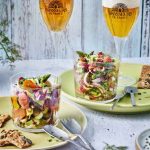 recette de Verrines avocat pamplemousse à la poutargue