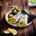 recette de Wraps aux légumes et olives vertes